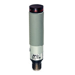 FAIM/BN-0E M.D. Micro Detectors Фотоэлектрический датчик, осевой, световозвращающий, 4 м, регулируемый, NPN, NO+NC, пластиковый, разъем M12