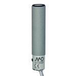 UK1C/G6-0ASY M.D. Micro Detectors Ультразвуковой датчик M18, аналоговый, 4-20 мА,+ PNP NO/NC 100-900 мм, кабель 2м, с кнопкой обучения, пластиковый