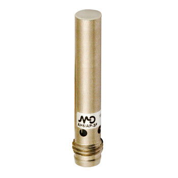 AH6/AN-1F M.D. Micro Detectors Индуктивный датчик D6,5 мм короткий, экранированный, NO/NPN, штекер M8