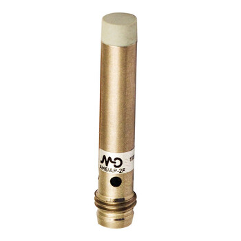 AH6/AN-4F M.D. Micro Detectors Индуктивный датчик D6,5 мм LD короткий, неэкранированный, NO/NPN, разъем M8