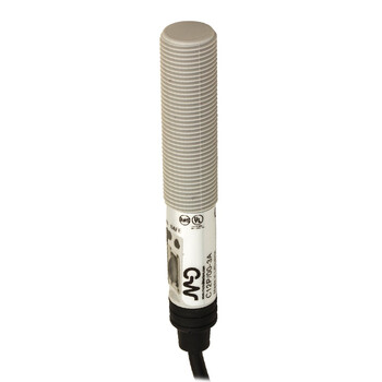 C18P/A0-1A M.D. Micro Detectors Ёмкостный датчик M18, пластиковый, экранированный, AC 8мм NO, кабель 2м, осевой