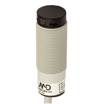 FQIC/BN-0A M.D. Micro Detectors Фотоэлектрический датчик, осевой, световозвращающий, 4 м, NPN, NO +NC, пластиковый, кабель 2м, осевой